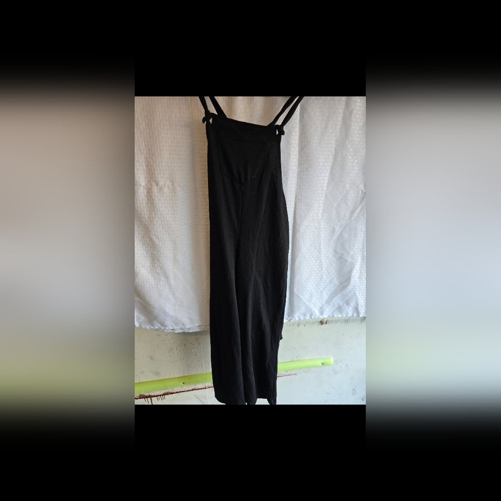 Forever 21 Black Wide Leg Jumpsuit